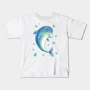 Adorable Dolphin Kids T-Shirt